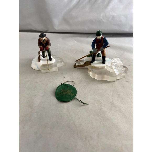 Dept 56 Other - Dept. 56 Heritage Village Blue Star Ice Harvesters (Set of 2)